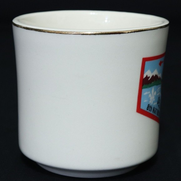 Boy Scouts VTG BSA Mug Cup WWW 1973 Sel Koo Sho 311 8th National Jamboree Idaho - Picture 2 of 6
